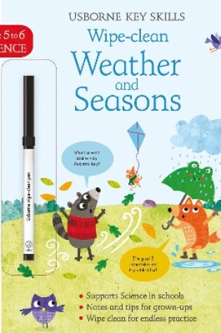 Cover of Wipe-Clean Weather and Seasons 5-6