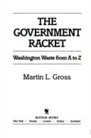 Cover of The Government Racket