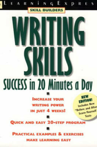 Cover of Writing Skills Success in 20 Minutes a Day