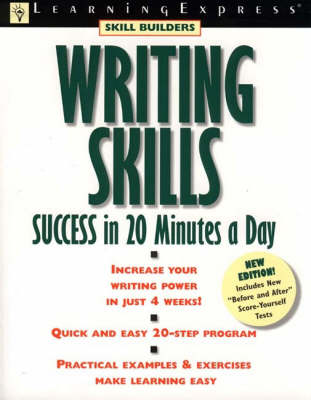 Book cover for Writing Skills Success in 20 Minutes a Day