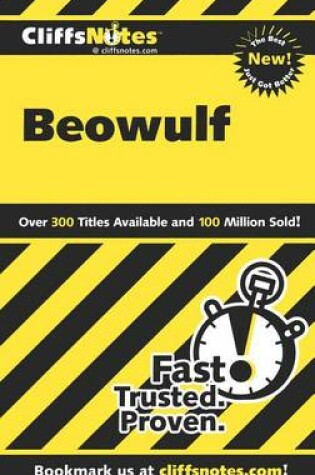 Cover of Cliffsnotes Beowulf