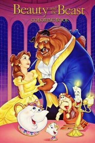 Cover of Beauty and the Beast Coloring Book