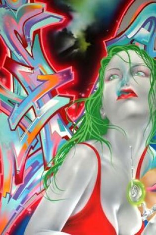 Cover of Neon Street Art of a Woman