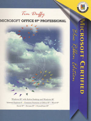 Book cover for Microsoft Office 97 Professional, Blue Ribbon Edition