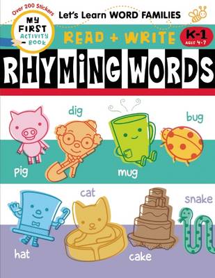Book cover for Read + Write: Rhyming Words