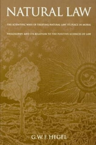 Cover of Natural Law