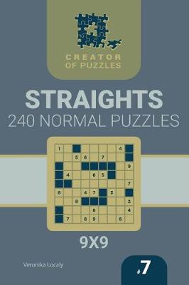 Cover of Creator of puzzles - Straights 240 Normal (Volume 7)