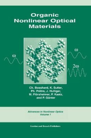 Cover of Organic Nonlinear Optical Materials