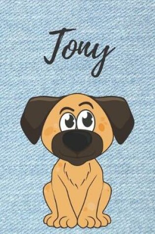 Cover of Tony Notizbuch personalisiert