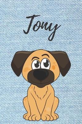 Book cover for Tony Notizbuch personalisiert