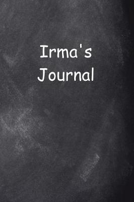 Cover of Irma Personalized Name Journal Custom Name Gift Idea Irma