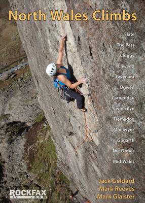 Book cover for North Wales Climbs