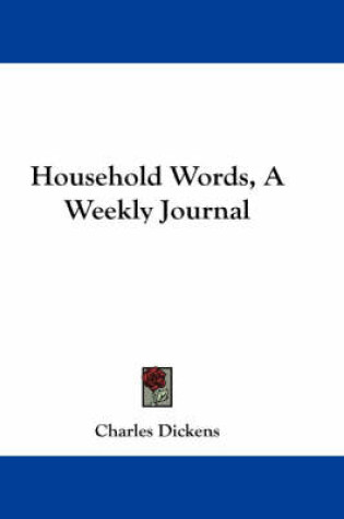 Cover of Household Words, a Weekly Journal