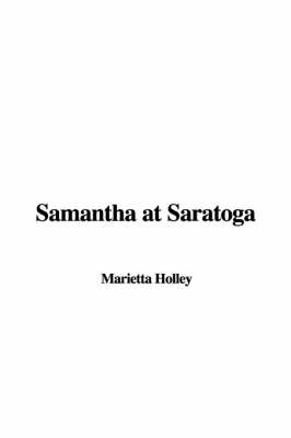 Book cover for Samantha at Saratoga