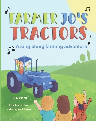 Book cover for Farmer Jo's Tractors