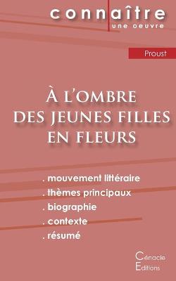Book cover for Fiche de lecture A l'ombre des jeunes filles en fleurs de Marcel Proust (Analyse litteraire de reference et resume complet)