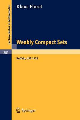 Cover of Weakly Compact Sets