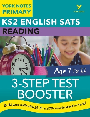 Book cover for English SATs 3-Step Test Booster Reading: York Notes for KS2