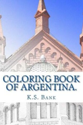 Cover of Coloring Book of Argentina.