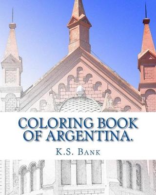 Book cover for Coloring Book of Argentina.