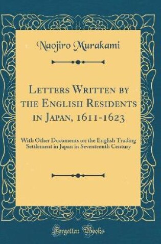 Cover of Letters Written by the English Residents in Japan, 1611-1623