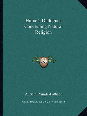 Book cover for Hume's Dialogues Concerning Natural Religion