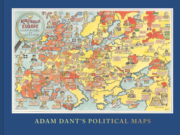 Book cover for Adam Dant's Political Maps