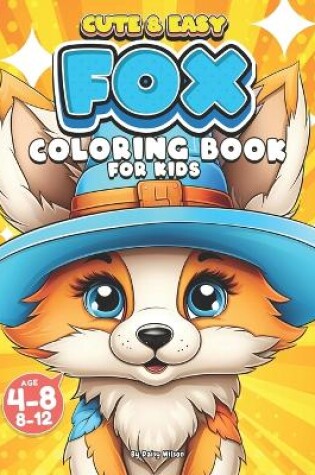 Cover of Fox Coloring Book for Kids