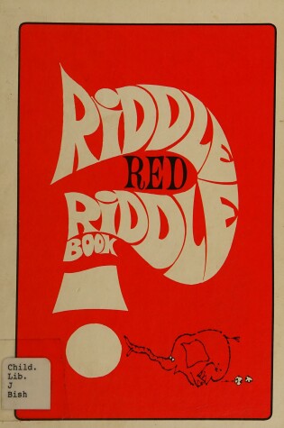Cover of Riddle Red Riddle Book
