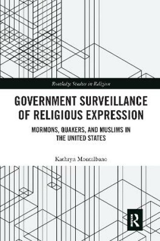 Cover of Government Surveillance of Religious Expression