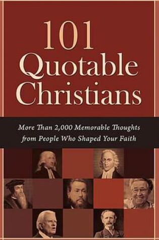 Cover of 101 Quotable Christians