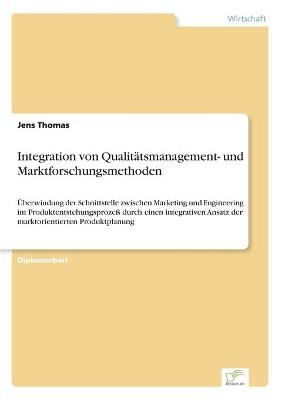 Book cover for Integration von Qualitätsmanagement- und Marktforschungsmethoden