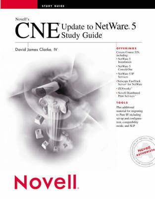 Book cover for Novell's CNE Update to Netware 5 Study Guide
