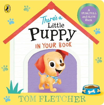 Book cover for There’s a Little Puppy in Your Book