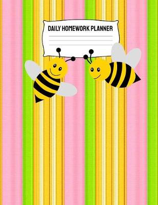 Book cover for Daily Homework Planner