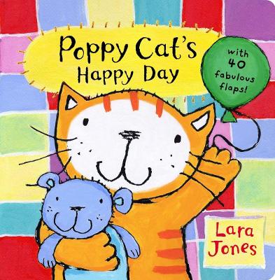 Book cover for Poppy Cat's Happy Day