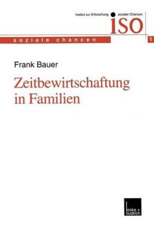 Cover of Zeitbewirtschaftung in Familien