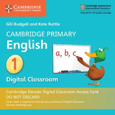 Cover of Cambridge Primary English Stage 1 Cambridge Elevate Digital Classroom Access Card (1 Year)