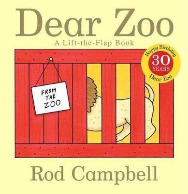 Book cover for Dear Zoo