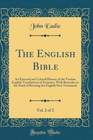 Cover of The English Bible, Vol. 2 of 2