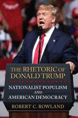 Cover of The Rhetoric of Donald Trump