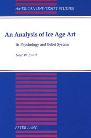 Cover of An Analysis of Ice Age Art