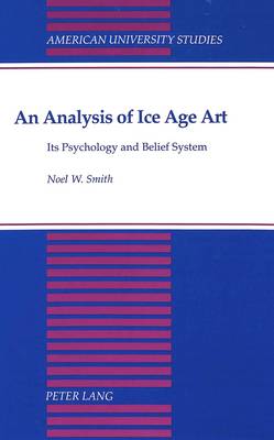 Cover of An Analysis of Ice Age Art