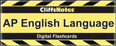 Book cover for Cliffsnotes AP English Language Flashcards