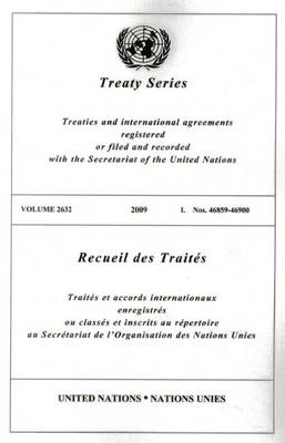 Book cover for Treaty Series 2632