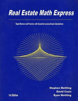 Book cover for Real Estate Math Express