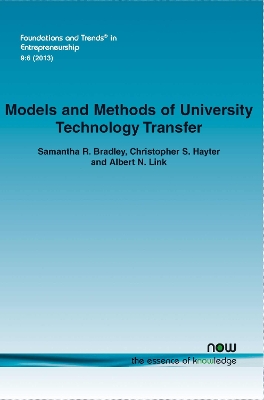 Cover of Models and Methods of University Technology Transfer