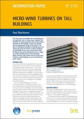 Book cover for Micro-wind Turbines on Tall Buildings