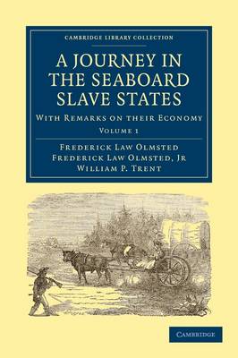 Cover of A Journey in the Seaboard Slave States