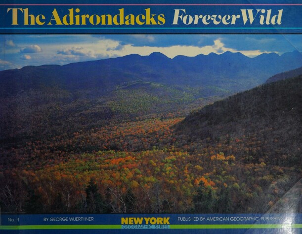 Book cover for Adirondacks, Forever Wild